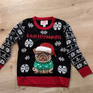 Ugly Christmas Pug Sweater